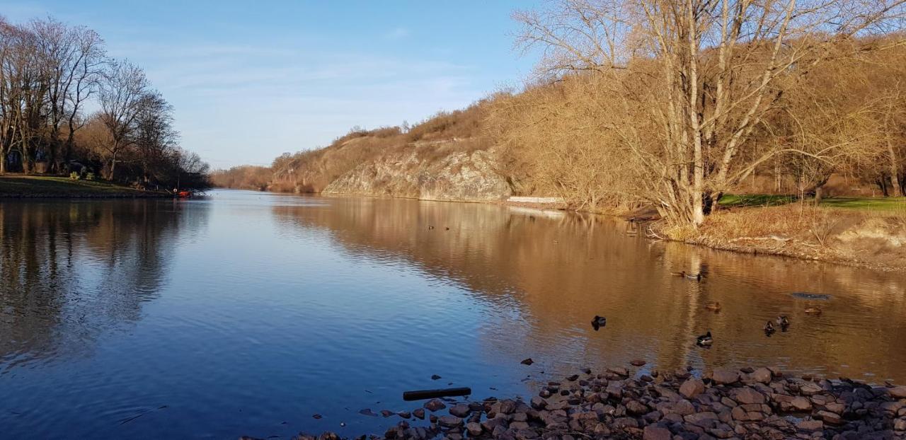 Tipp - Halle Idyllisch Am Fluss Krollwitz Экстерьер фото